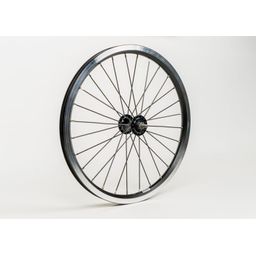 Brompton Front wheel radial lacing incl fittings - Standard (Black) (5053099001453)