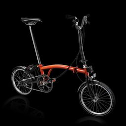 Brompton C-Line High Explore (H6L) Ext Wide, Flame Lacquer