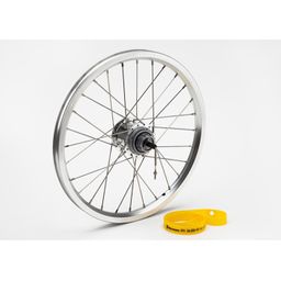 Brompton Rear wheel incl fittings for 6-spd - BWR 3-spd (Silver) (5053099025053)