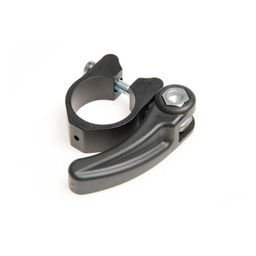 Brompton Replacement telescopic seat post clamp band + QR (Black) (5053099001064)