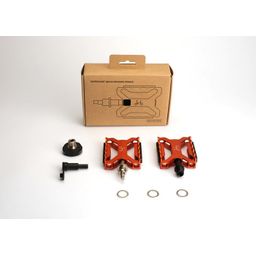 Brompton Superlight Quick Release Pedals, Orange (5053099269006)