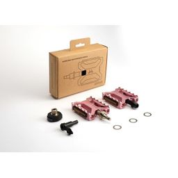 Brompton Superlight Quick Release Pedals, Pink (5053099268955)