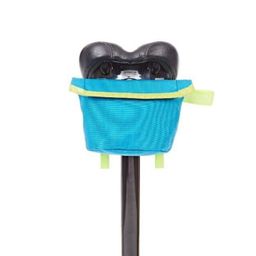 Brompton Saddle Pouch Bag (Lagoon Blue/Lime Green trim) (5053099002252)