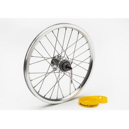 Brompton Rear wheel incl fittings for 3-spd - BSR 3-spd (Silver) (5053099025039)