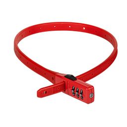 Kryptonite kabelslot code Click Lock Combo rood (0720018006022)