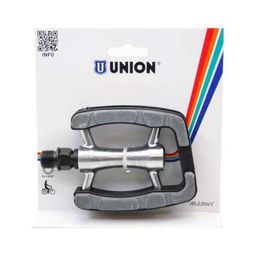 Union pedalen 823 alu zilver zwart grijze inleg op (8590966823055)