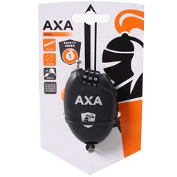 AXA Roll Retractable/uittrek slot 75cm/1.6mm zwart