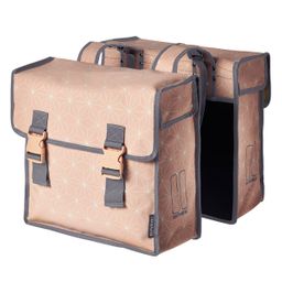 Basil Star Double Bag dubbele fietstas 35L rose 17624 (8715019176241)