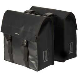 Basil Urban Load dubbele tas 48-53L zwart/zwart 17738 (8715019177385)