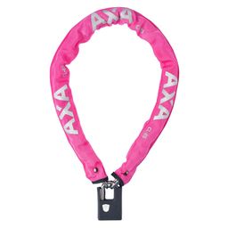 AXA kettingslot Clinch+ roze 85cm/6mm in hoes (8713249245829)
