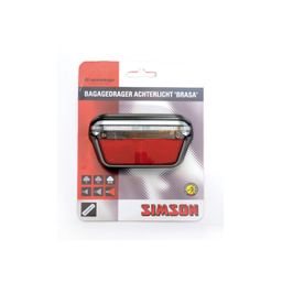 020788 Simson "Braza" 1 LED XB bagaedrager achterlicht on/off (8711646207884)