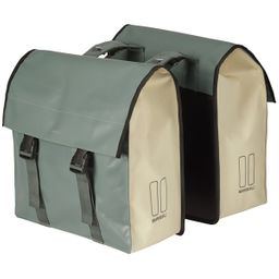 Basil Urban Load dubbele tas 48-53L groen/wit 17740 (8715019177408)