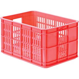 Basil Fietskrat kunststof 25-liter fluor coral 21037 (8715019210372)