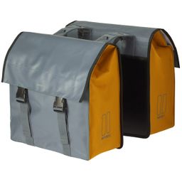 Basil Urban Load dubbele tas 48-53L grijs/goud 17741 (8715019177415)