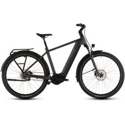 CUBE TOURING HYBRID COMFORT SLX 800 CHARCOAL/CHROME Heren CHARCOAL/CHROME 54 54 2026 (4054571495990)