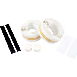 Velox stuurtape Carbon geperforeerd wit (2st) (3660429551063)