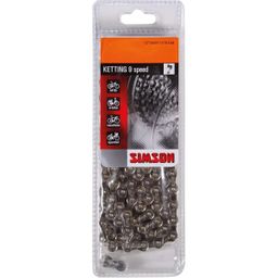 Simson ketting 9v IG/EXA 116L zilver (8711646203756)