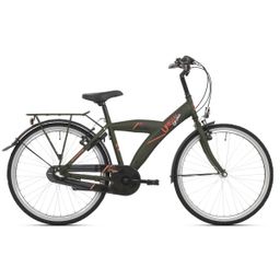 BIKE FUN Urban Jongens Mat Donkergroen 36cm 2023 (8716637052078)