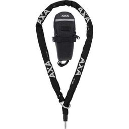 AXA insteekketting RLC 140cm met zadeltasje zwart (8713249231907)