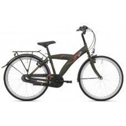 Bike fun kids Urban Grunge Jongens Mat Groen 20" 2025 (8716637052061)