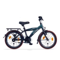 ALPINA Yabber Jongens Pine Green Matt - Vivid Black Matt 27cm 2023 (8719461051491)
