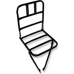 Drager Steco  voorop transport midd PTT AFM. DRAAGVLAK 30X30 ZWART GLANS (8713397001063)