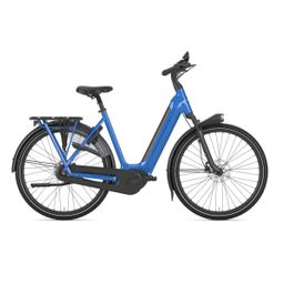 GAZELLE Grenoble test e-bike Dames Tropical Blue Glans 53cm 2025 (8717231370537)