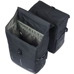 Basil fietstas dubbel Move zwart 30L (8715019184307)