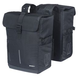 Basil fietstas dubbel Move zwart 30L (8715019184307)