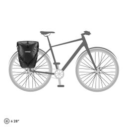 Ortlieb Tas achter back roller classic f5301 black ql2.1 ( (4013051037266)