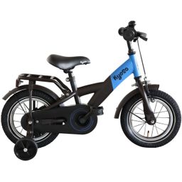 Kyoso X-Rider 12" Jongens Matzwart/blauw 2025 (91120500)
