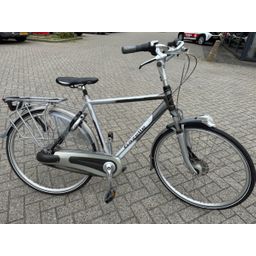 Gazelle Saphir Heren Grijs, Zilver 53cm 2014 (F.98018)