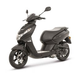 Peugeot Kisbee S black edition 1-cilinder, 4-takt, luchtgekoeld, injectie Mat Zwart 2025 (F.100310)