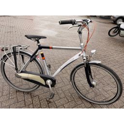 Batavus Weekend Heren zilver/blauw 57cm 2010 (F.101938)