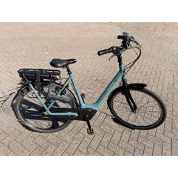 GAZELLE Orange C8 HMB Connect Dames Petrol Blue Glans 57cm 2023 (8717231357668)