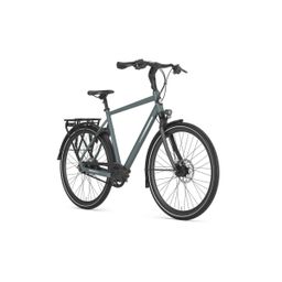 GAZELLE Chamonix S8 HEREN Petrol Blue Mat 57cm 2024 (8717231361436)