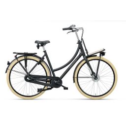 BATAVUS Packd-7 Plus Dames Zwart Mat 49cm 2025 (8713568420747)