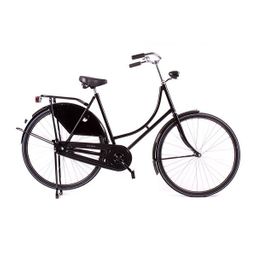 Conjani Oma fiets 28'' Remn., zwart glans (8718347836481)