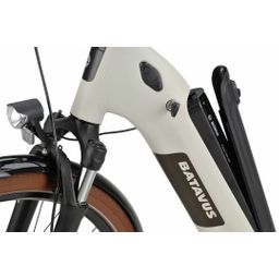 BATAVUS Altura E-Go Power Lageinstap Lichtgrijs Mat 51cm 2025 (8713568520607)