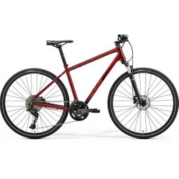 MERIDA CROSSWAY 700 Heren Dark Strawberry Red M 52cm M 2025 (4711256471204)