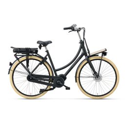 BATAVUS PACKD E-go Plus 500Wh Dames Zwart Mat 55cm 2021