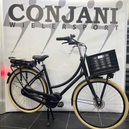 BATAVUS PACKD E-go Plus 500Wh Dames Zwart Mat 55cm 2021 (8713568422406)