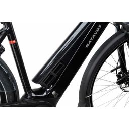 BATAVUS Finez E-Go Power N8 625WH Dames Zwart Glans 48cm 2025 (8713568496995)