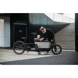 Carqon Cruise E2 500Wh incl. regentent en zitkussen t.w.v, Zwart Mat (QWWX-322)