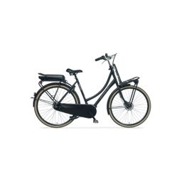 CORTINA E-U4 Transport 500Wh 2A.lader, Jet Black Matt