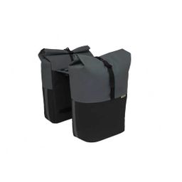 New Looxs fietstas dubbel Nyborg donkergrijs/zwart (8714827985045)