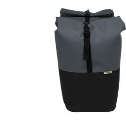 New Looxs fietstas dubbel Nyborg donkergrijs/zwart (8714827985045)