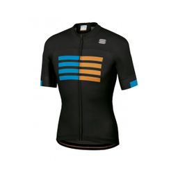 Sportful SF Wire Jersey-Black Blue A Gold-XL (8050949053256)