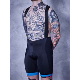 Cube teamline bib shorts black/blue/white xl (4250589451328)