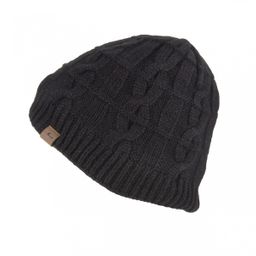 Sealskinz Waterproof Cold Weather Cable Knit Beanie-Black-S/M (5055754430042)